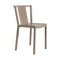 Neutra Stacking Chair (Set of 4)  option Chocolate