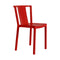 Neutra Stacking Chair (Set of 4)  option Red