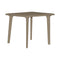 New Dessa Square Dining Table  option Chocolate