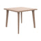 New Dessa Square Dining Table  option Sand