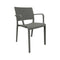 New Fiona Stacking Armchair (Set of 4)  option Dark Grey