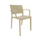 New Fiona Stacking Armchair (Set of 4)  option Sand