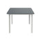 Noa Square Dining Table  option Dark Grey