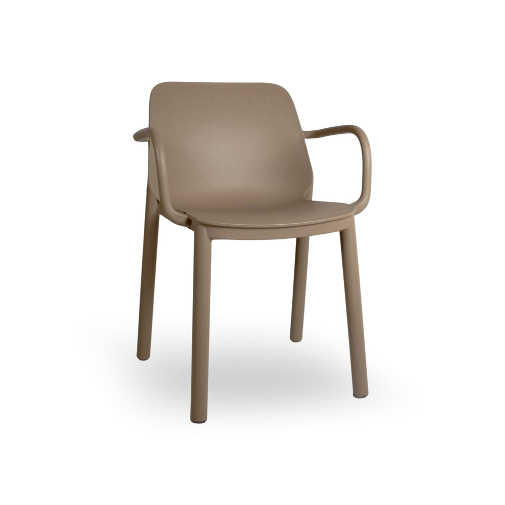 One Stacking Outdoor Dining Armchair (Set of 4)
