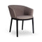 Rest Upholstered Armchair  option Taupe