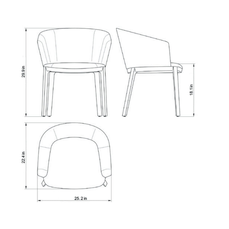 Rest Upholstered Armchair