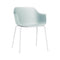 Shape Armchair - 4 Legs (Set of 2)  option White