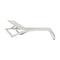 Sky Club Outdoor Sunlounger (Set of 2)  option White / White