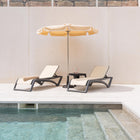 Sky Club Outdoor Sunlounger (Set of 2)