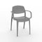 Smart Stacking Dining Armchair (Set of 4)  option Retro Blue