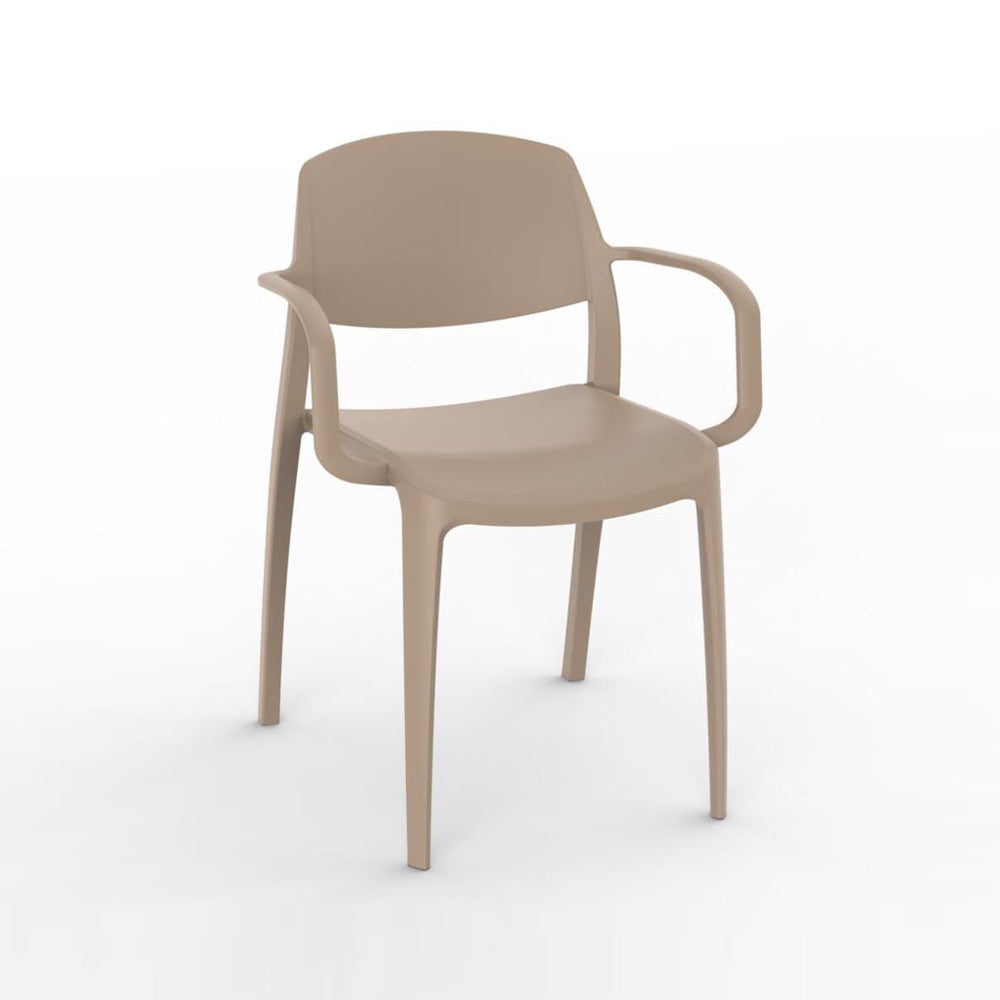 Smart Stacking Outdoor Dining Armchair (Set of 4)