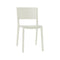 Spot Stacking Dining Chair (Set of 4)  option White