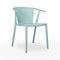 Steely Eco Recycled Stacking Dining Armchair (Set of 4)  option Air Blue