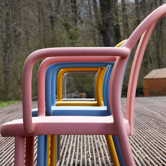 Sue Stacking Outdoor Armchair (Set of 4)