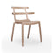 Tokyo Eco Recycled Stacking Chair (Set of 4)  option Earth Brown