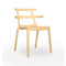 Tokyo Eco Recycled Stacking Chair (Set of 4)  option Fire Yellow