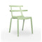 Tokyo Eco Recycled Stacking Chair (Set of 4)  option Green Water