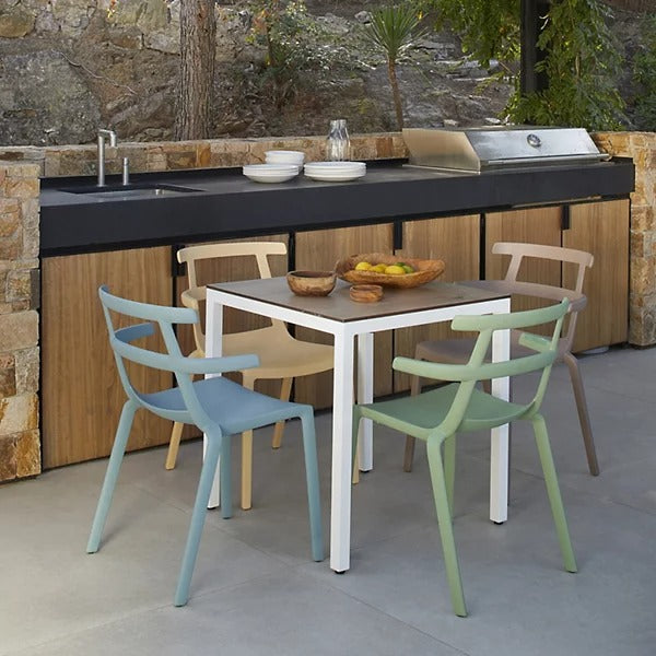 Tokyo Eco Recycled Stacking Outdoor Chair (Set of 4)