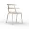 Tokyo Stacking Dining Chair (Set of 4)  option Ivory