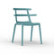 Tokyo Stacking Dining Chair (Set of 4)  option Turquoise