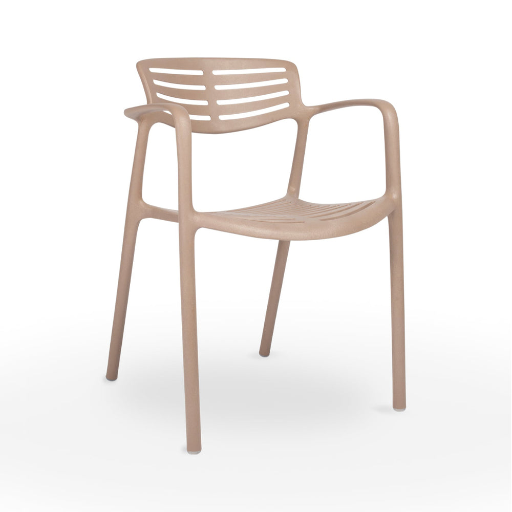 Toledo Aire Eco Recycled Stacking Outdoor Armchair (Set of 4)