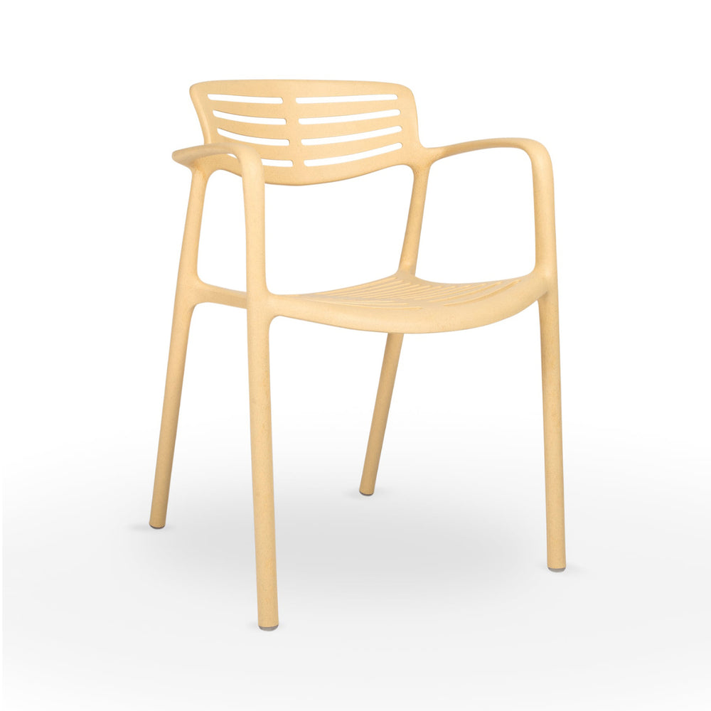 Toledo Aire Eco Recycled Stacking Outdoor Armchair (Set of 4)