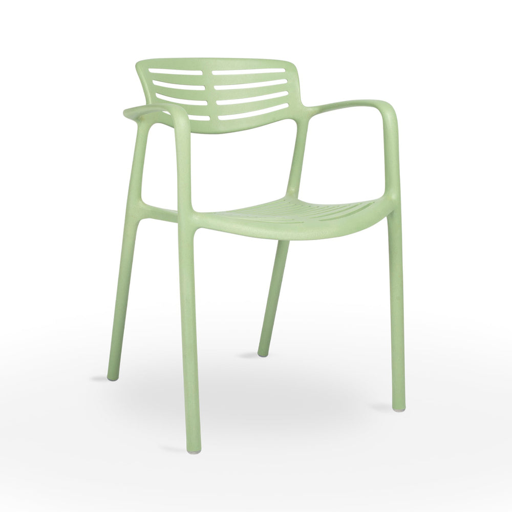 Toledo Aire Eco Recycled Stacking Outdoor Armchair (Set of 4)
