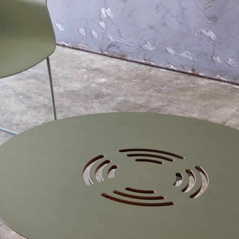 Toledo Aire Round Outdoor Dining Table