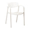 Toledo Aire Stacking Armchair (Set of 4)  option White
