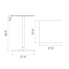 Toledo Outdoor Square High Dining Table