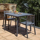 Wind Stacking Dining Armchair (Set of 4)