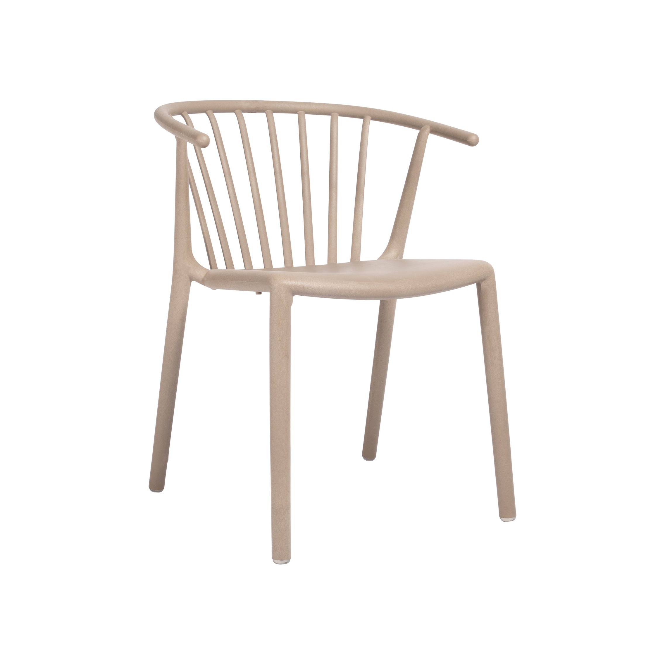 Resol Woody Eco Recycled Stacking Dining Chair (Set of 4) - 2Modern