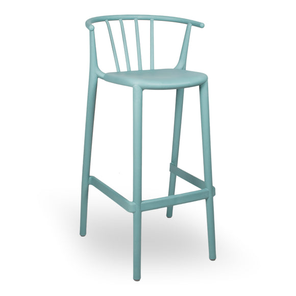 Woody Eco Recycled Stacking Barstool (Set of 4)