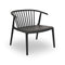 Woody Outdoor Lounge Armchair (Set of 2)  option Black
