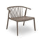 Woody Outdoor Lounge Armchair (Set of 2)  option Chocolate