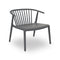 Woody Outdoor Lounge Armchair (Set of 2)  option Dark Grey