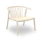 Woody Outdoor Lounge Armchair (Set of 2)  option Ivory