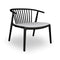 Woody Outdoor Upholstered Armchair (Set of 2)  option Black