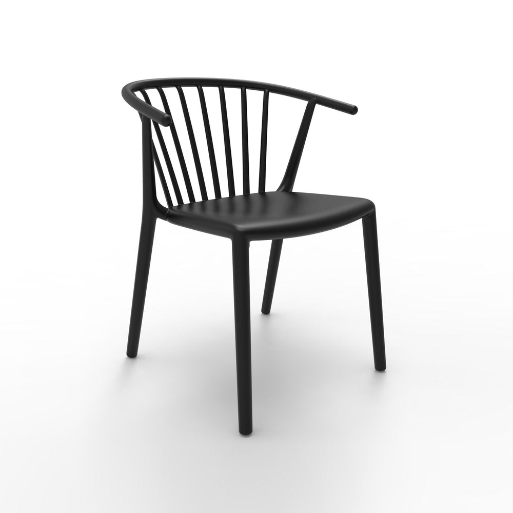 Woody Stacking Outdoor Dining Chair (Set of 4)