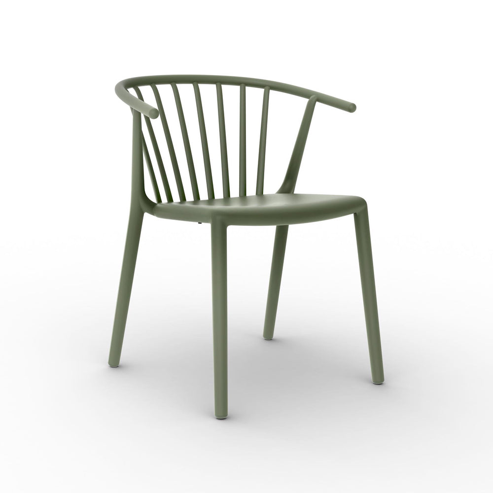 Woody Stacking Outdoor Dining Chair (Set of 4)