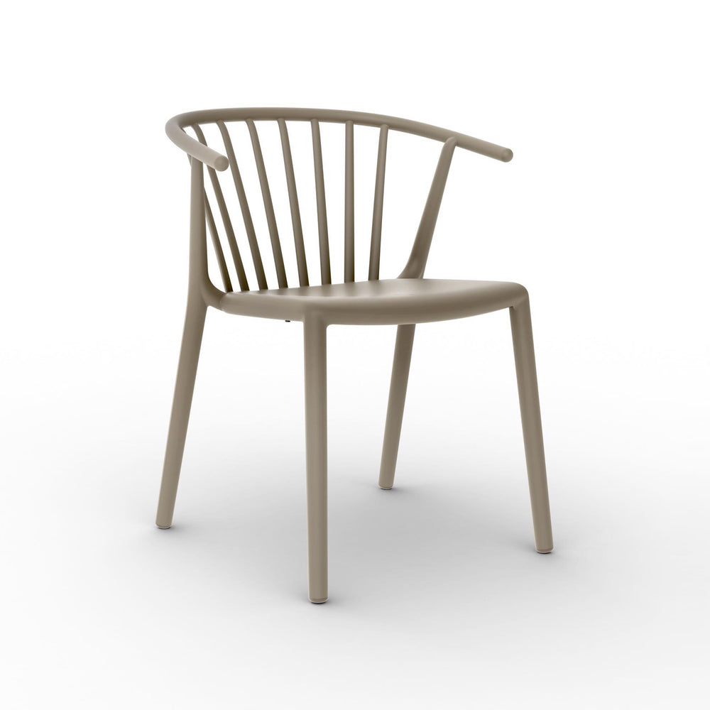 Woody Stacking Outdoor Dining Chair (Set of 4)
