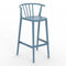 Woody Stacking Stool (Set of 4)  option Retro Blue
