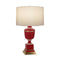 Annika Accent Table Lamp  option Red