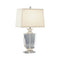 Artemis Accent Table Lamp  option Off White Fabric