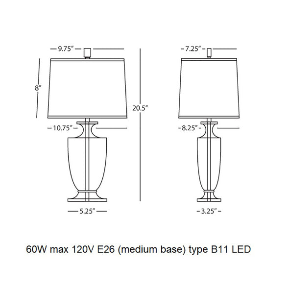 Artemis Accent Table Lamp