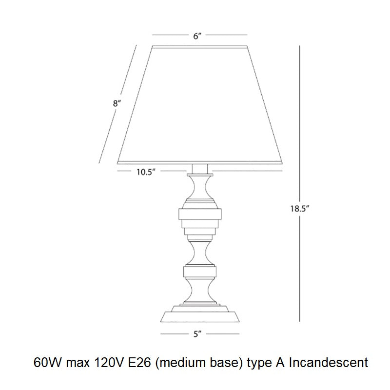 Arthur Accent Table Lamp