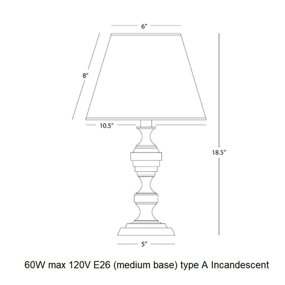 Arthur Accent Table Lamp