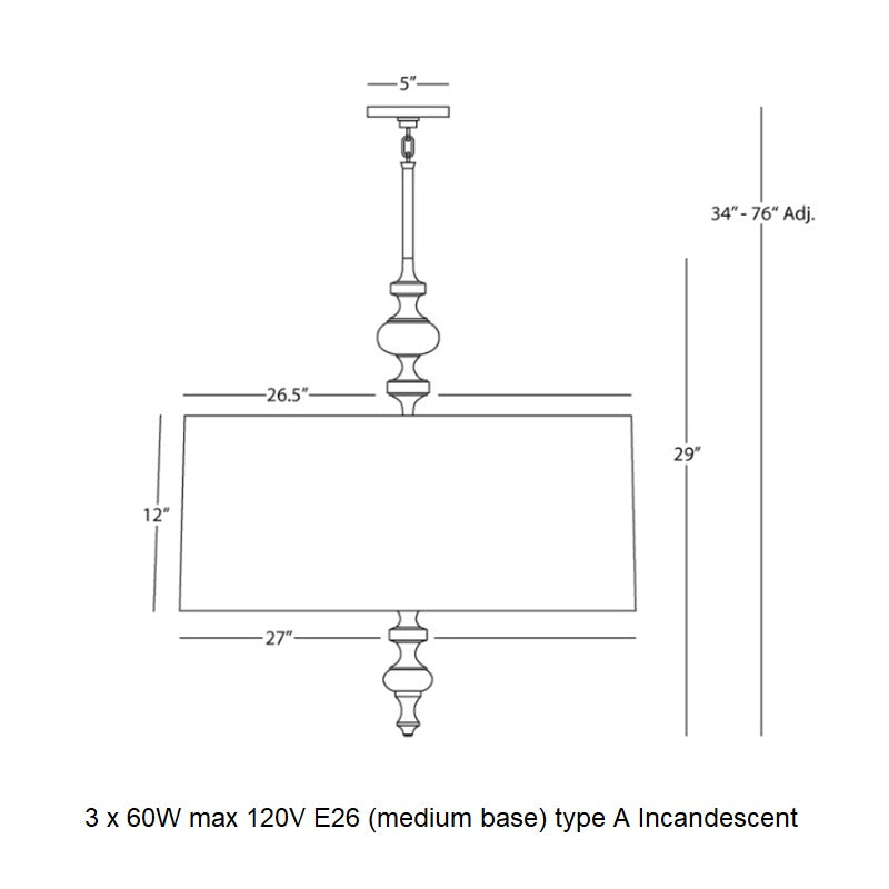 Arthur Pendant Light