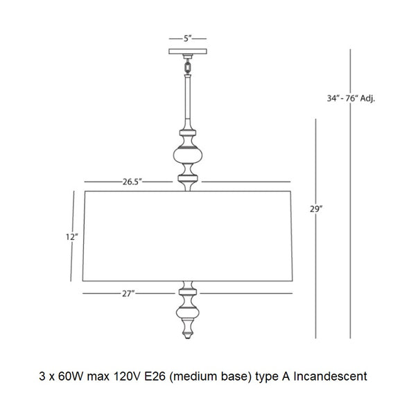 Arthur Pendant Light