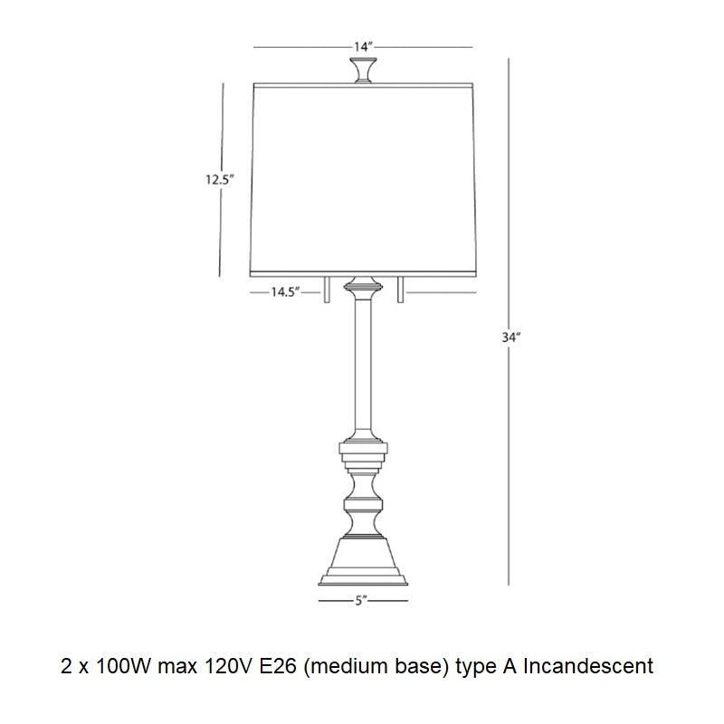 Arthur Table Lamp